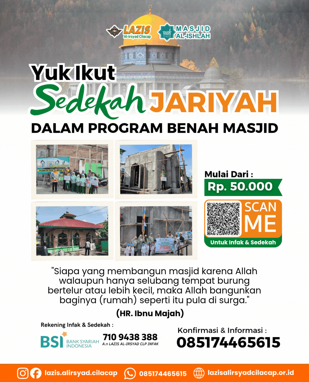 Benah Masjid & TPQ